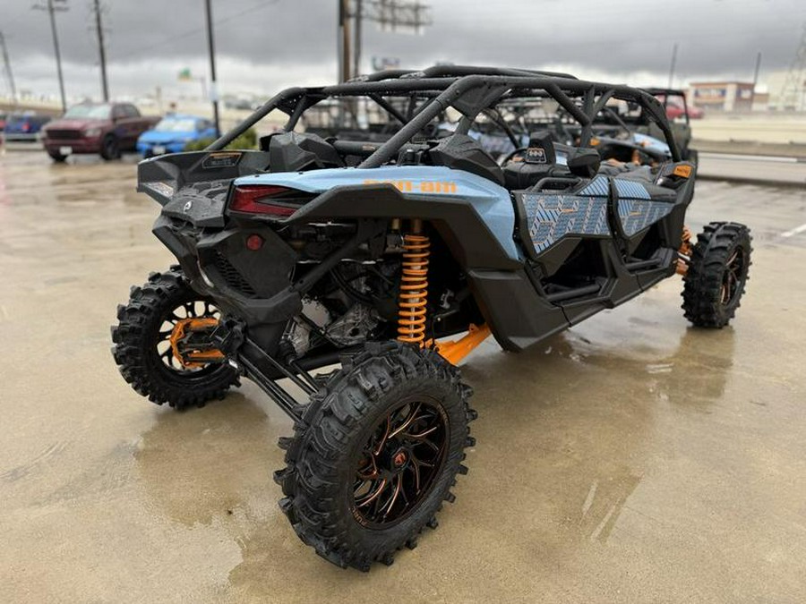 2026 Can-Am® Maverick X3 MAX RS Turbo Scandi Blue & Orange Crush