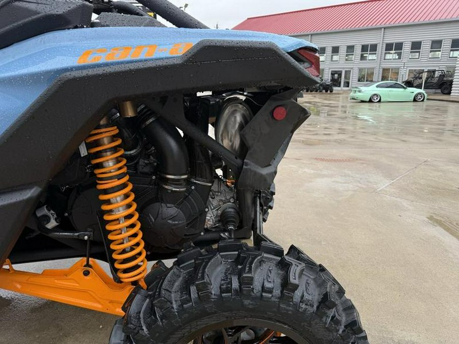 2026 Can-Am® Maverick X3 MAX RS Turbo Scandi Blue & Orange Crush