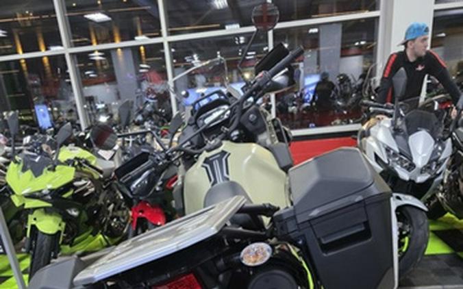 2026 Kawasaki KLR650 Adventure ABS Cypher Camo Beige