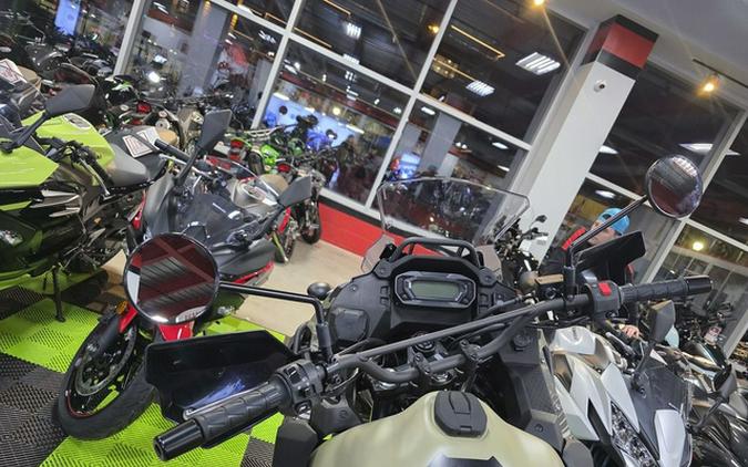 2026 Kawasaki KLR650 Adventure ABS Cypher Camo Beige