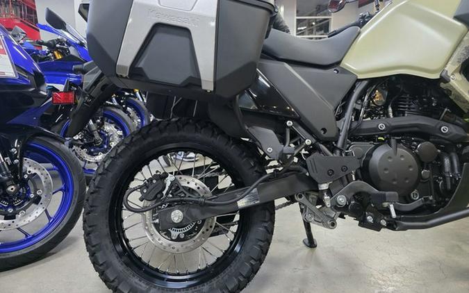 2026 Kawasaki KLR650 Adventure ABS Cypher Camo Beige