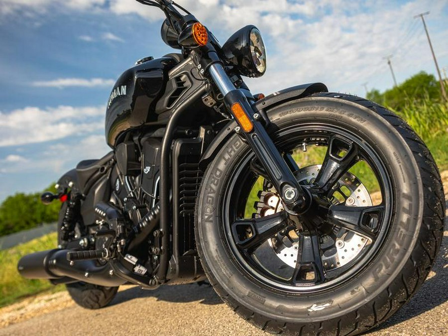 2025 Indian Motorcycle® Scout® Sixty Bobber Black Metallic