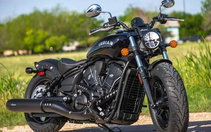2025 Indian Motorcycle® Scout® Sixty Bobber Black Metallic