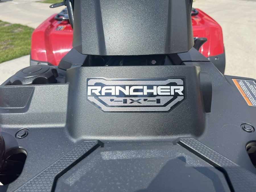 2027 HONDA FourTrax Rancher4x4 Hero Red - J300837