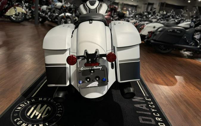 2024 Indian Motorcycle® Chieftain® Dark Horse® Ghost White Metallic Smoke