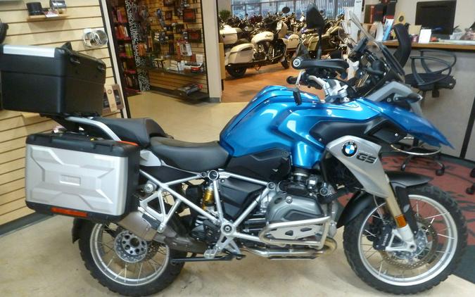 2017 BMW R 1200 GS Rally Standard Low Suspension Lupin Blue