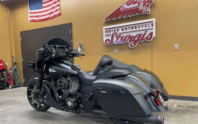 2021 Indian Motorcycle® Chieftain® Dark Horse® Thunder Black Smoke