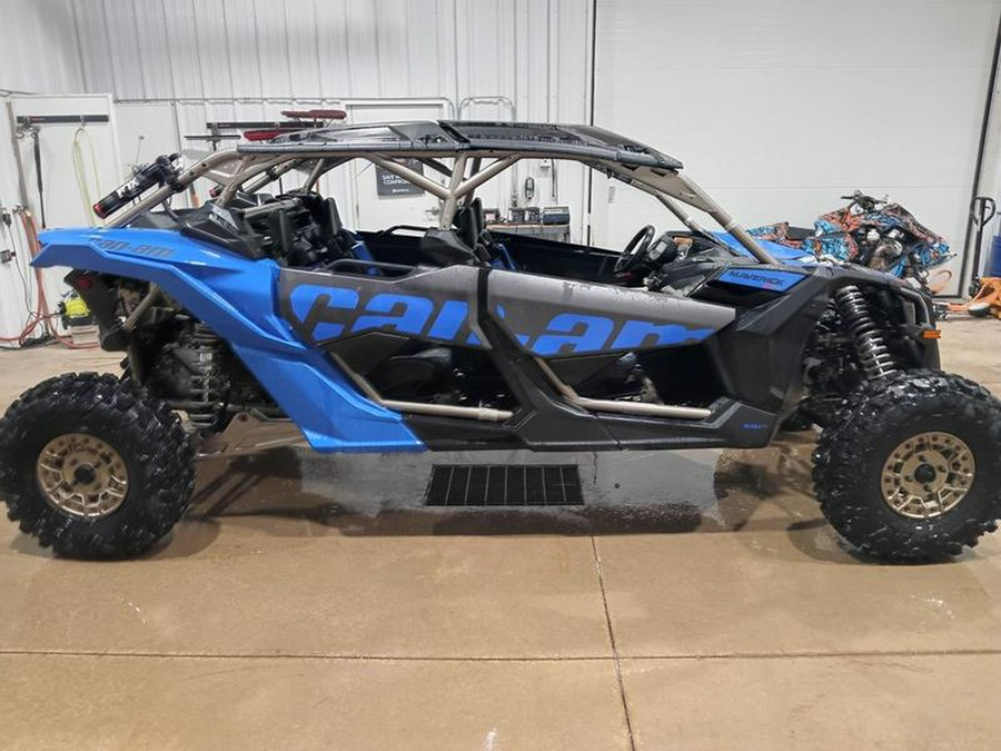 2024 Can-Am® Maverick X3 MAX X rs Turbo RR with Smart-Shox Dazzling Blue & Carbon Black