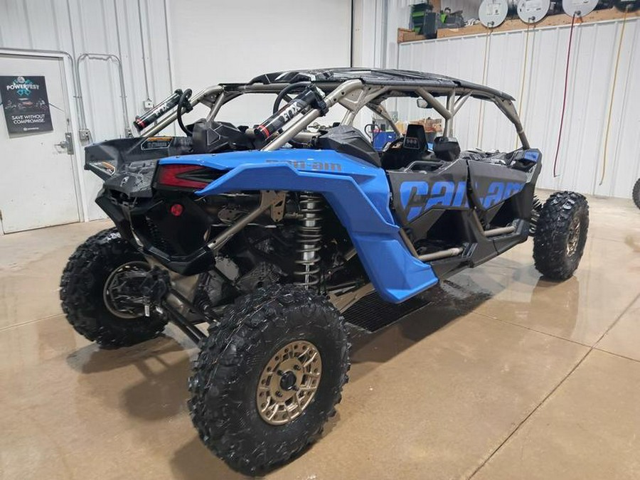 2024 Can-Am® Maverick X3 MAX X rs Turbo RR with Smart-Shox Dazzling Blue & Carbon Black