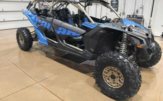 2024 Can-Am® Maverick X3 MAX X rs Turbo RR with Smart-Shox Dazzling Blue & Carbon Black