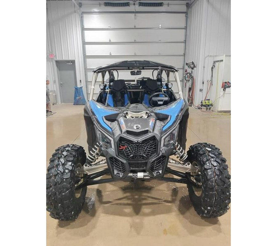 2024 Can-Am® Maverick X3 MAX X rs Turbo RR with Smart-Shox Dazzling Blue & Carbon Black