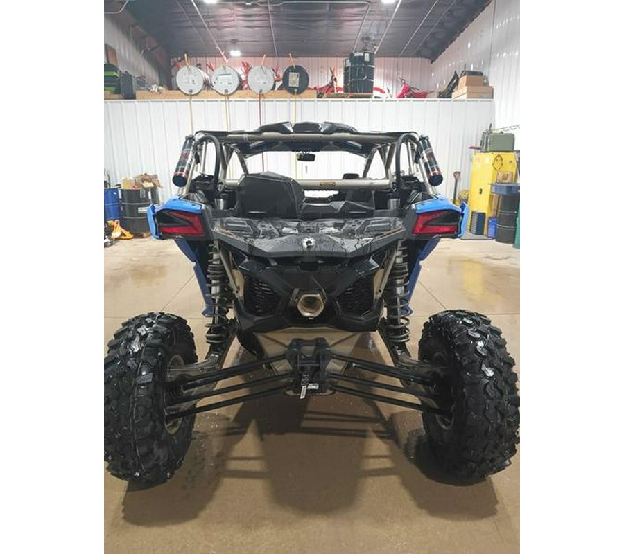 2024 Can-Am® Maverick X3 MAX X rs Turbo RR with Smart-Shox Dazzling Blue & Carbon Black