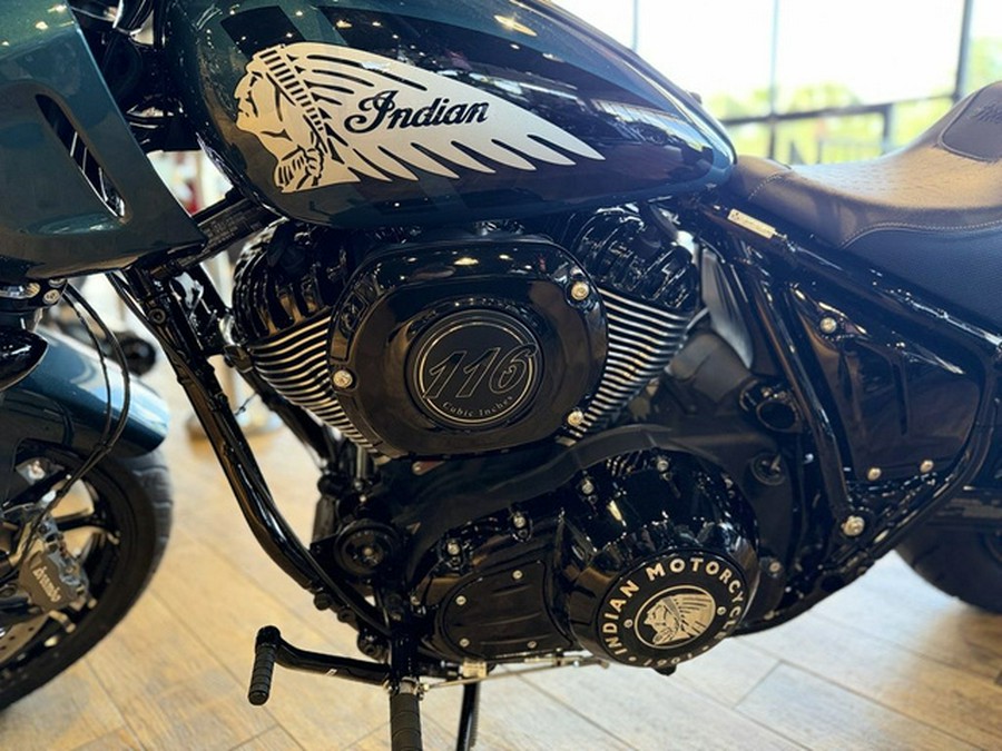 2025 Indian Sport Chief Cascade Green Metallic