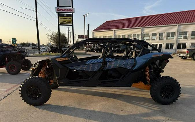 2026 Can-Am® Maverick X3 MAX RS Turbo Scandi Blue & Orange Crush