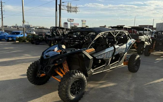 2026 Can-Am® Maverick X3 MAX RS Turbo Scandi Blue & Orange Crush