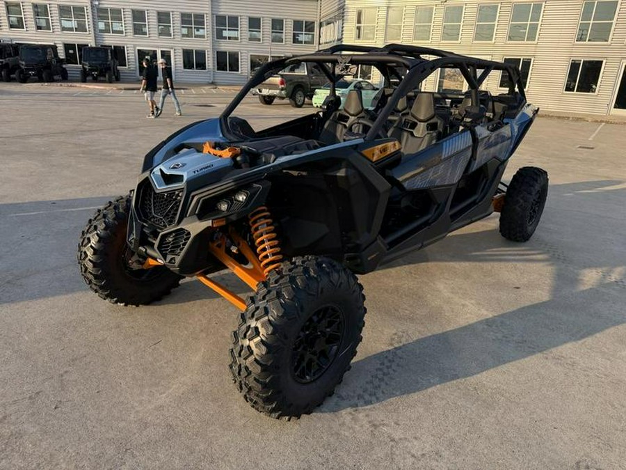 2026 Can-Am® Maverick X3 MAX RS Turbo Scandi Blue & Orange Crush