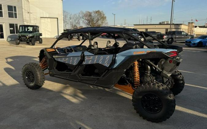 2026 Can-Am® Maverick X3 MAX RS Turbo Scandi Blue & Orange Crush