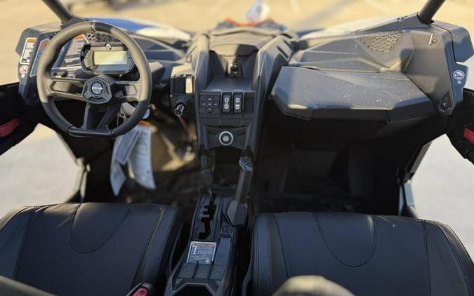 2026 Can-Am® Maverick X3 MAX RS Turbo Scandi Blue & Orange Crush