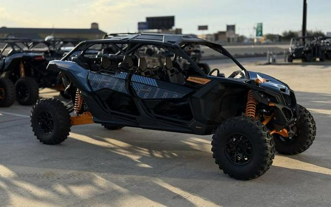 2026 Can-Am® Maverick X3 MAX RS Turbo Scandi Blue & Orange Crush