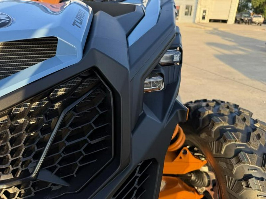 2026 Can-Am® Maverick X3 MAX RS Turbo Scandi Blue & Orange Crush