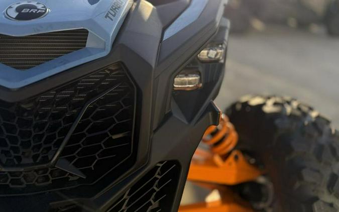 2026 Can-Am® Maverick X3 MAX RS Turbo Scandi Blue & Orange Crush