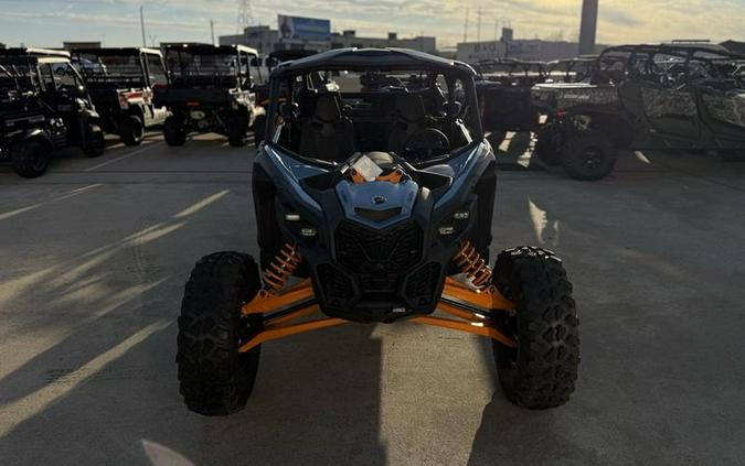 2026 Can-Am® Maverick X3 MAX RS Turbo Scandi Blue & Orange Crush
