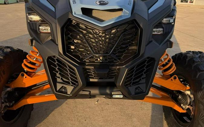 2026 Can-Am® Maverick X3 MAX RS Turbo Scandi Blue & Orange Crush