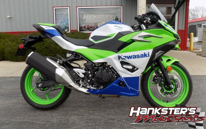 2024 Kawasaki Ninja 500 SE 40th Anniversary Edition ABS