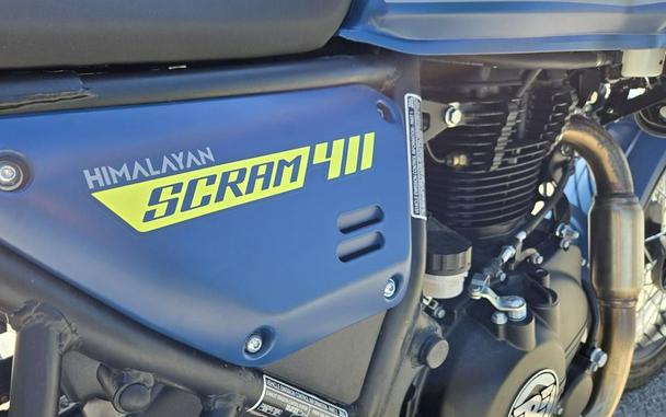 2023 Royal Enfield Scram 411 Skyline Blue