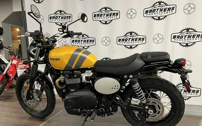 2024 Triumph Scrambler 900 Cosmic Yellow/Graphite