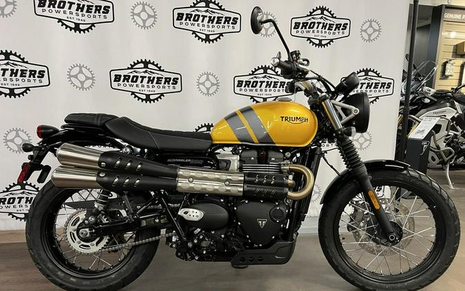 2024 Triumph Scrambler 900 Cosmic Yellow/Graphite