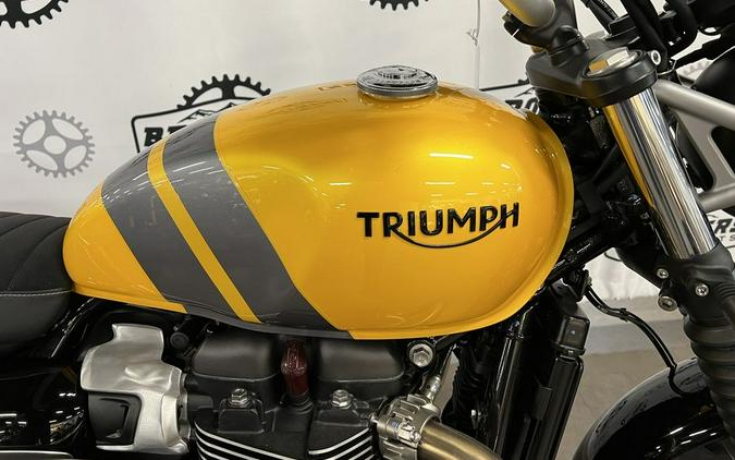 2024 Triumph Scrambler 900 Cosmic Yellow/Graphite