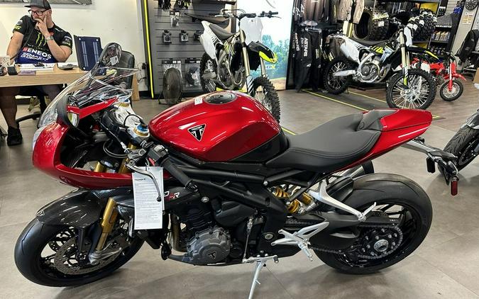 2023 Triumph Speed Triple 1200 RR Red Hopper / Storm Grey