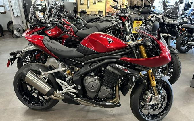 2023 Triumph Speed Triple 1200 RR Red Hopper / Storm Grey