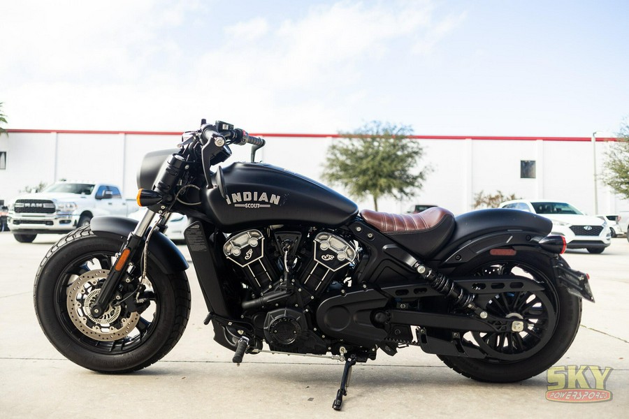 2021 Indian Motorcycle SCOUT BOBBER THNDR BLK SMK 49ST Bobber