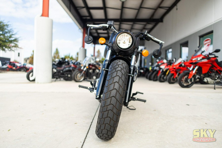 2021 Indian Motorcycle SCOUT BOBBER THNDR BLK SMK 49ST Bobber