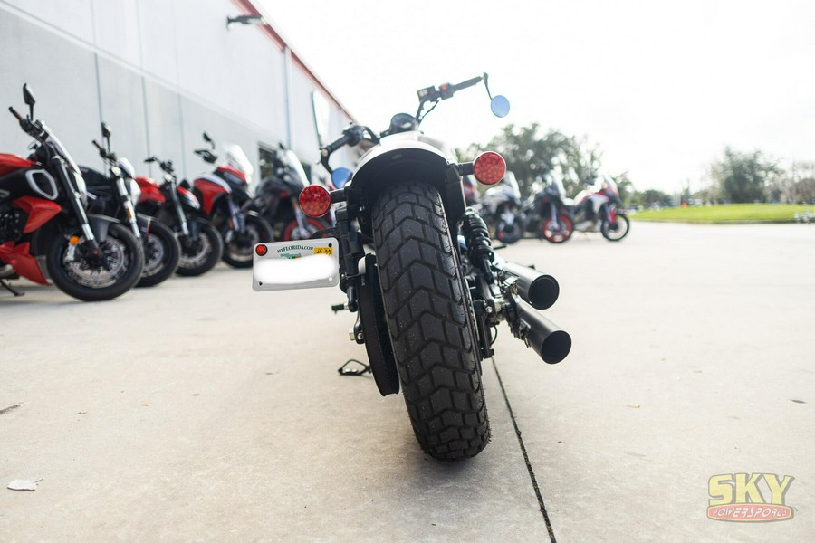 2021 Indian Motorcycle SCOUT BOBBER THNDR BLK SMK 49ST Bobber