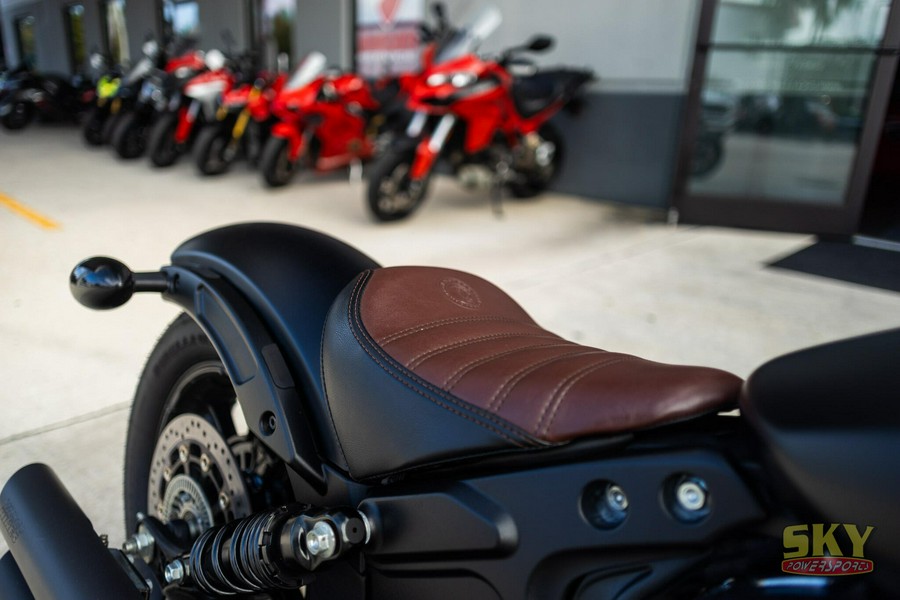 2021 Indian Motorcycle SCOUT BOBBER THNDR BLK SMK 49ST Bobber