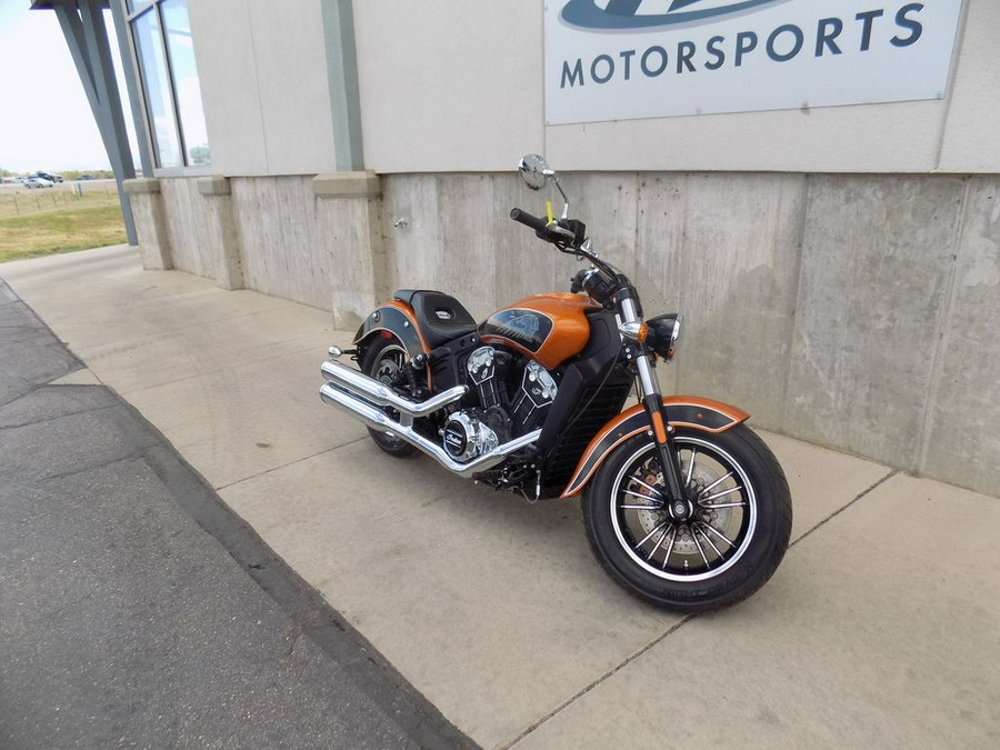 2022 Indian Motorcycle® Scout® ABS Icon Riot Orange/Black
