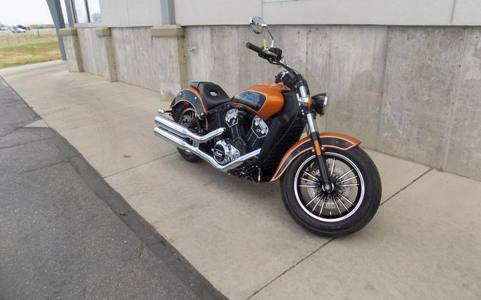 2022 Indian Motorcycle® Scout® ABS Icon Riot Orange/Black