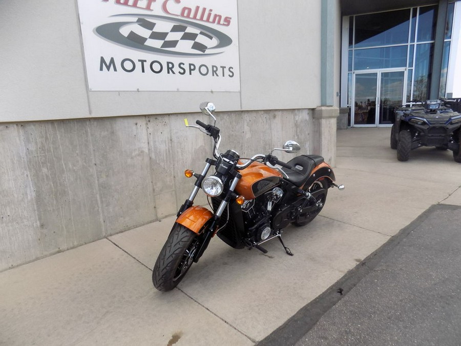 2022 Indian Motorcycle® Scout® ABS Icon Riot Orange/Black