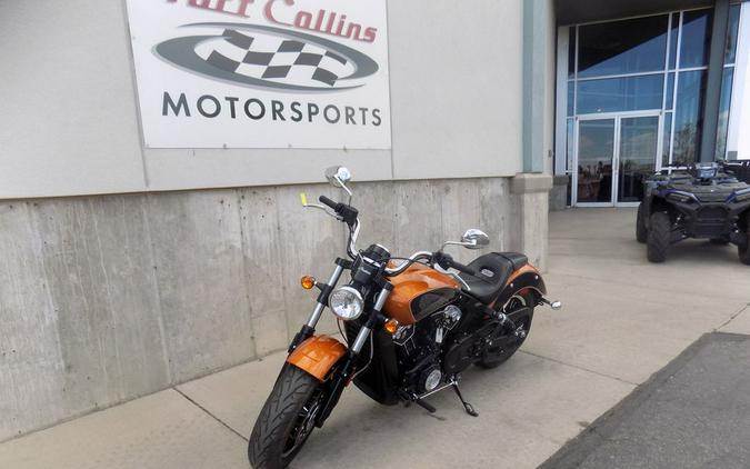 2022 Indian Motorcycle® Scout® ABS Icon Riot Orange/Black