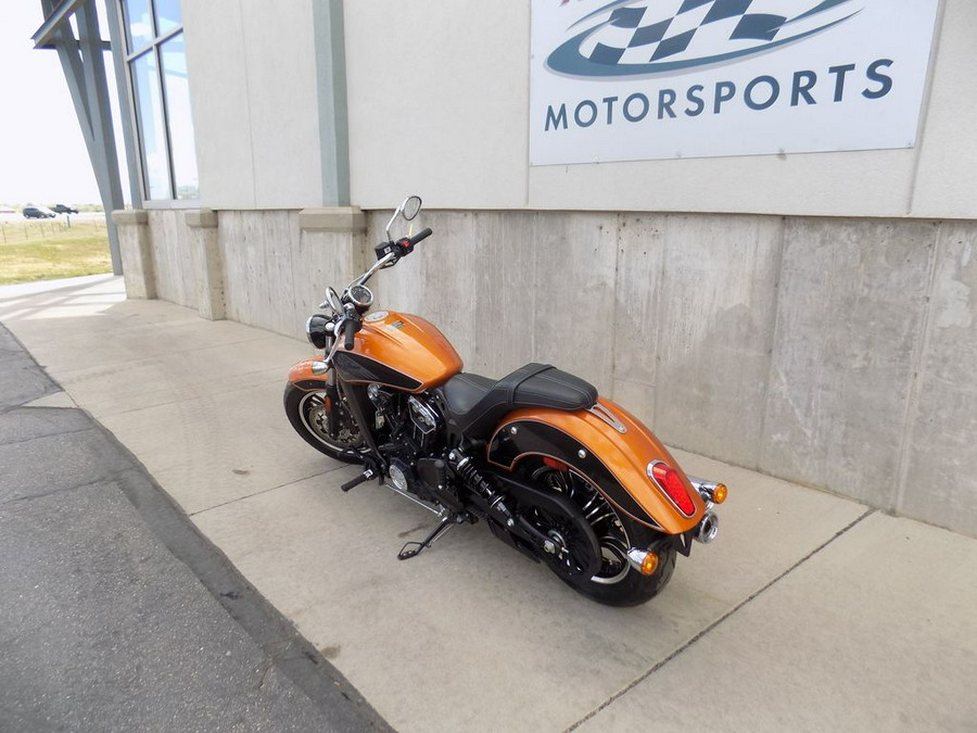 2022 Indian Motorcycle® Scout® ABS Icon Riot Orange/Black