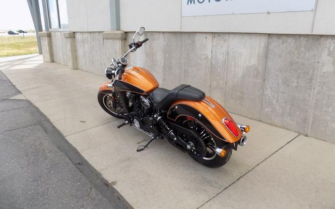 2022 Indian Motorcycle® Scout® ABS Icon Riot Orange/Black