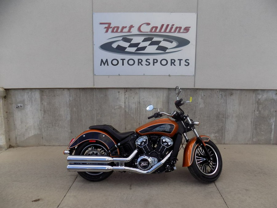2022 Indian Motorcycle® Scout® ABS Icon Riot Orange/Black