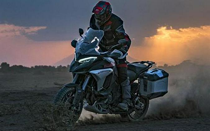 2024 Ducati Multistrada V4 Rally Adventure Travel & Radar