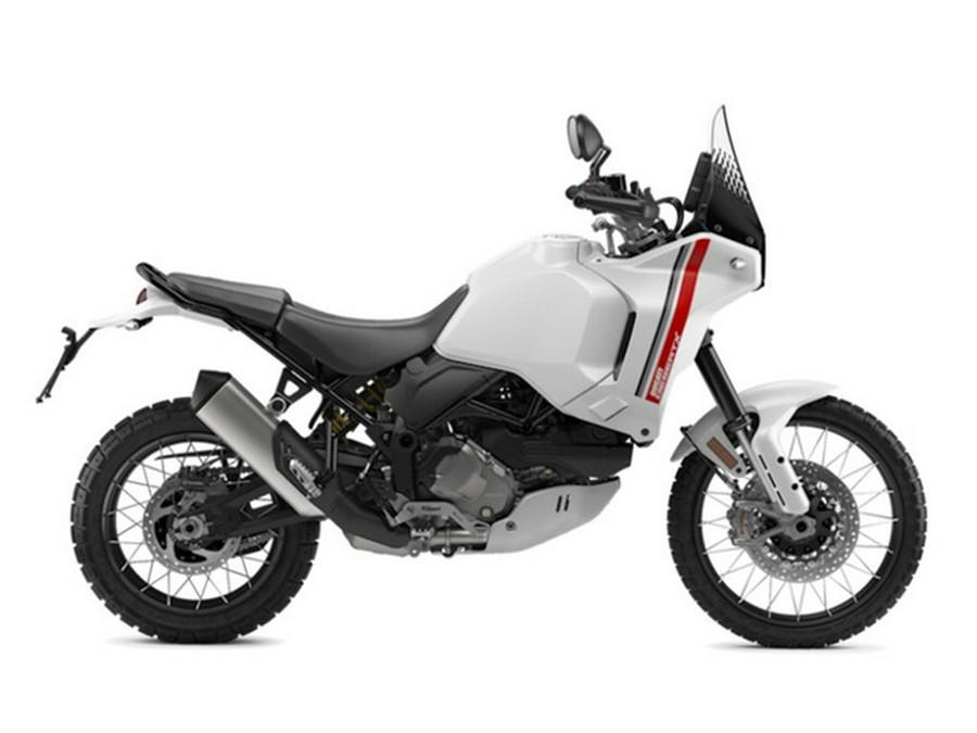 2026 Ducati DesertX Star White Silk
