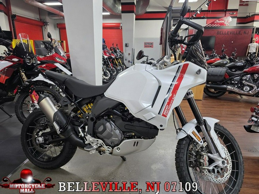 2026 Ducati DesertX Star White Silk