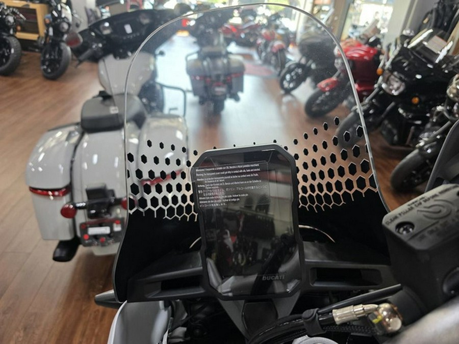 2026 Ducati DesertX Star White Silk
