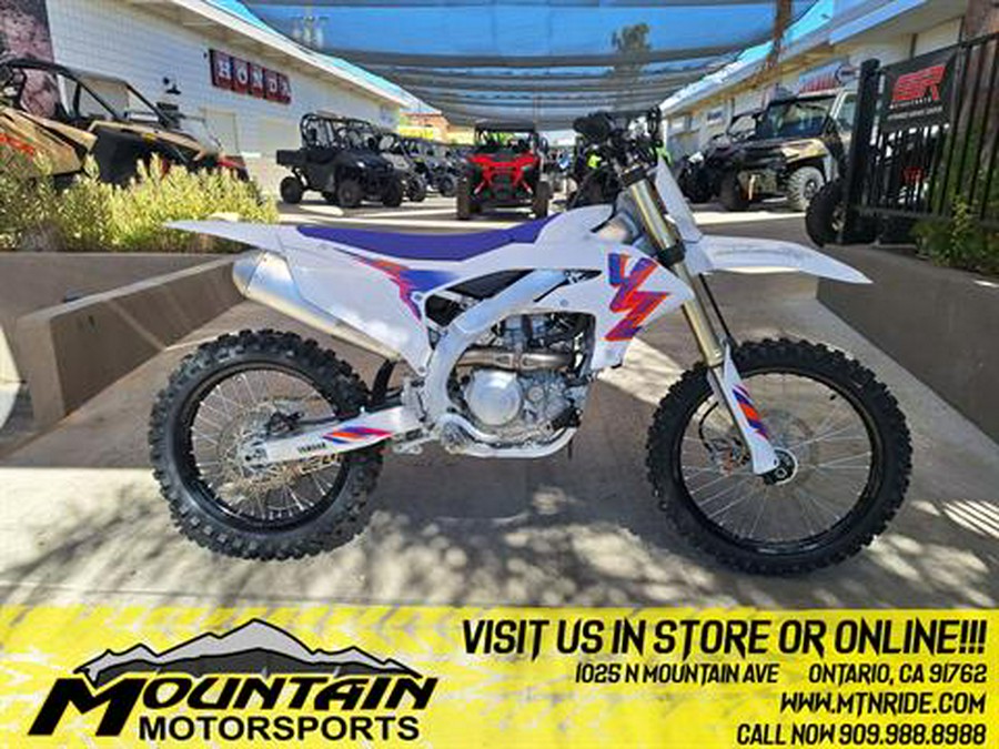 2024 Yamaha YZ450F 50th Anniversary Edition